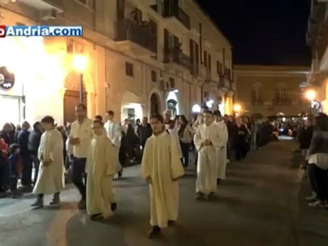 Andria: Processione dei Misteri venerdì 6 aprile 2012