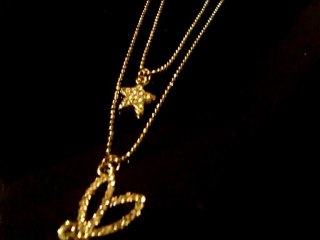 Pretty in pink. Tinkerbell Necklace. #83