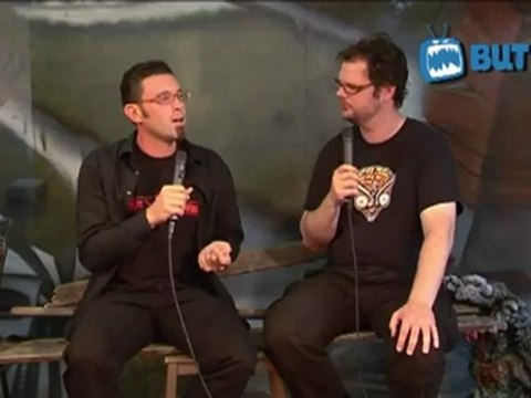 Simon the Pernolitz interview BUT TV about Maquinas Infernales Performance