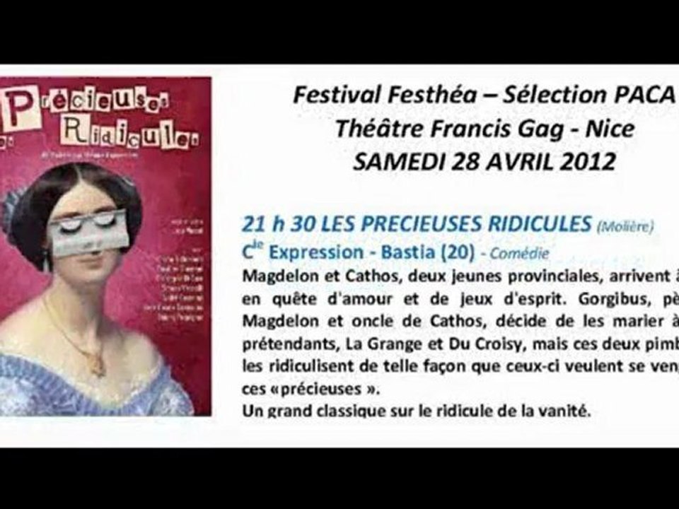 Diaporama PROGRAMME FESTHEA PACA 2012