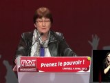 M.-F. Beaufils - Meeting Limoges (FdG) 4 avril 2012