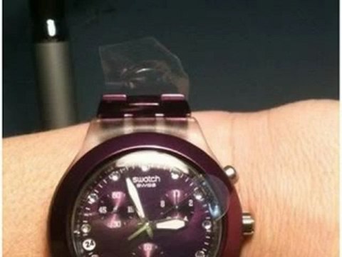 Swatch Blooded Blueberry Unisex SVCK4048AG