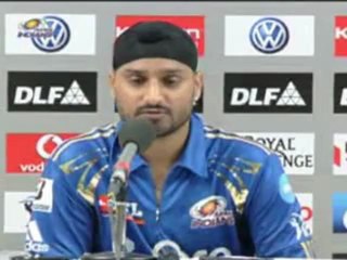 Harbhajan Singh's Post match PC