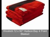 Woolrich 90 Inch Blanket Scarlet Stripes