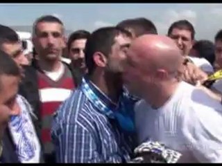 Novi Pazar Taraftarı Silivri'de Karşılandı