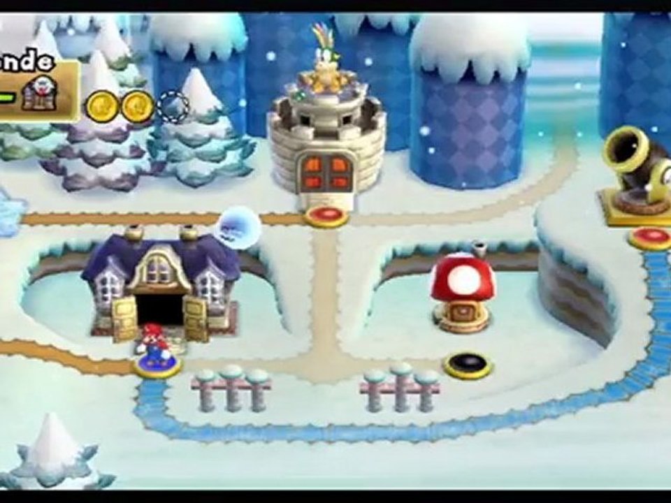 WT mario bros wii partie 5 le début du monde 3 et du glagla à gogo