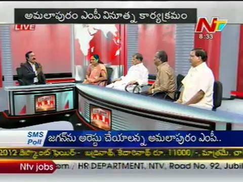 Live show with KSR - YSR Cong Vasireddy Padma - Tulasi Reddy - TDP Jakarta Reddy-04
