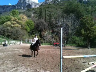 Saut au trot, Léa & Gabelou