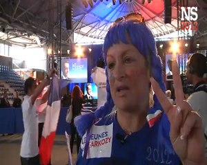 Témoignage : Pascale, "Le V de la victoire, il est pour Nicolas Sarkozy"