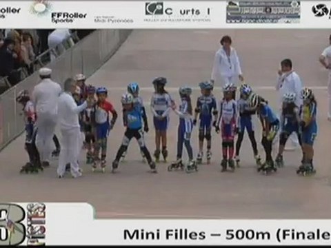 3pistes 2012/Pibrac/ Mini Fille -500m Finale
