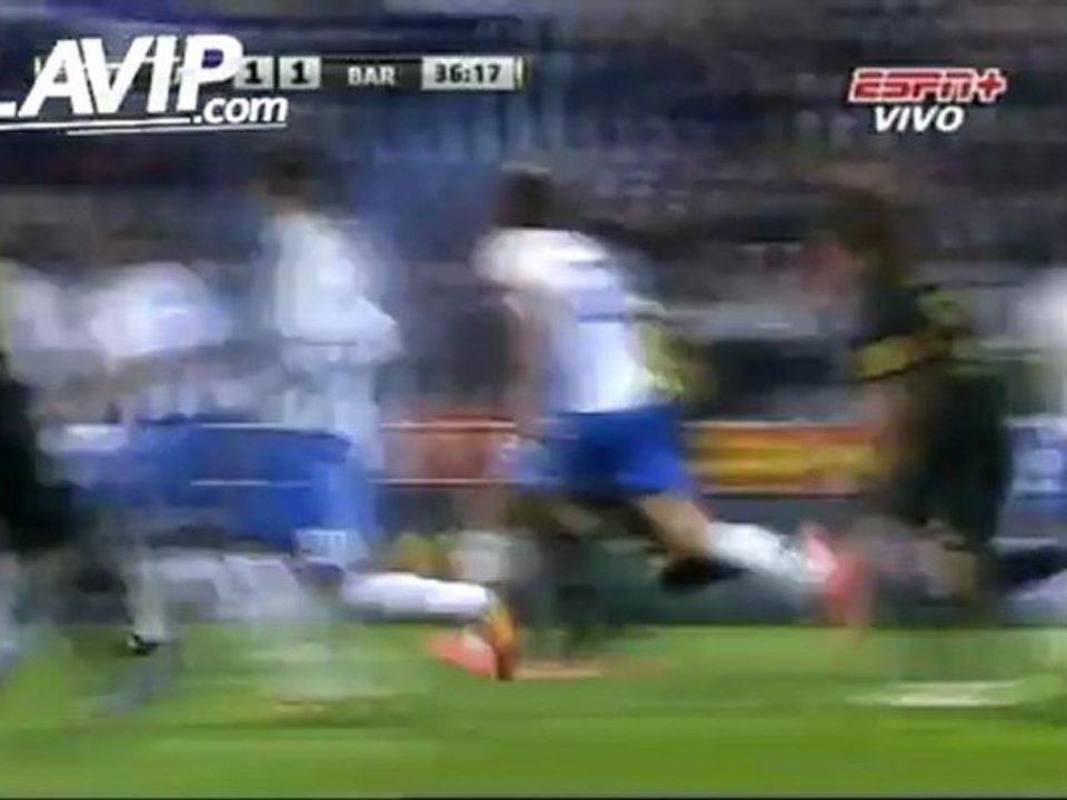 Gol de Carles Puyol vs. Zaragoza - www.bolavip.com