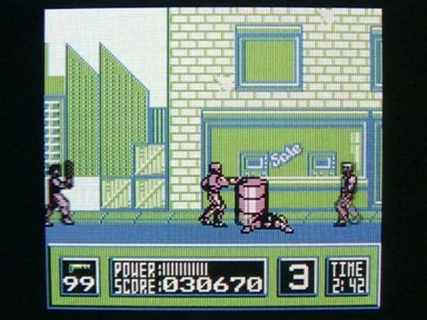 Classic Game Room: ROBOCOP for Nintendo Game Boy review