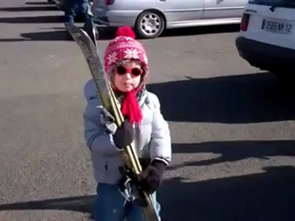 1ere fois sur des skis