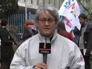 Francia Profesores defienden sus puestos de trabajo(050412)