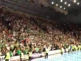 Györ - Valcea / Fin du match ambiance supporters / Ligue des Champions Handball Demi-Finale