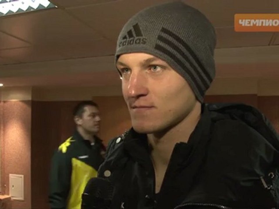 Томаш Нецид после матча с "Анжи",38 тур