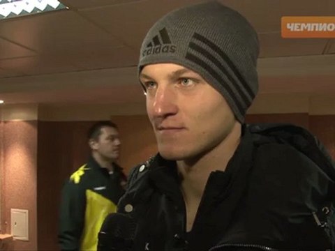 Томаш Нецид после матча с Анжи ,38 тур