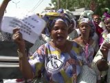 Malian women protest against violence in north