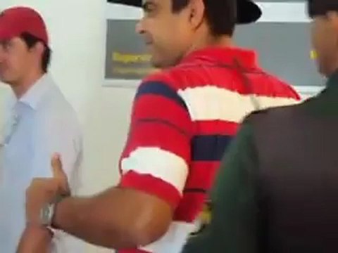 EMBARQUE FAEL CAMPEÃO BBB12 - AEROPORTO INTENACIONAL CAMPO GRANDE MS - YouTube