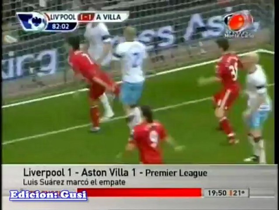 Luis Suarez marco el empate