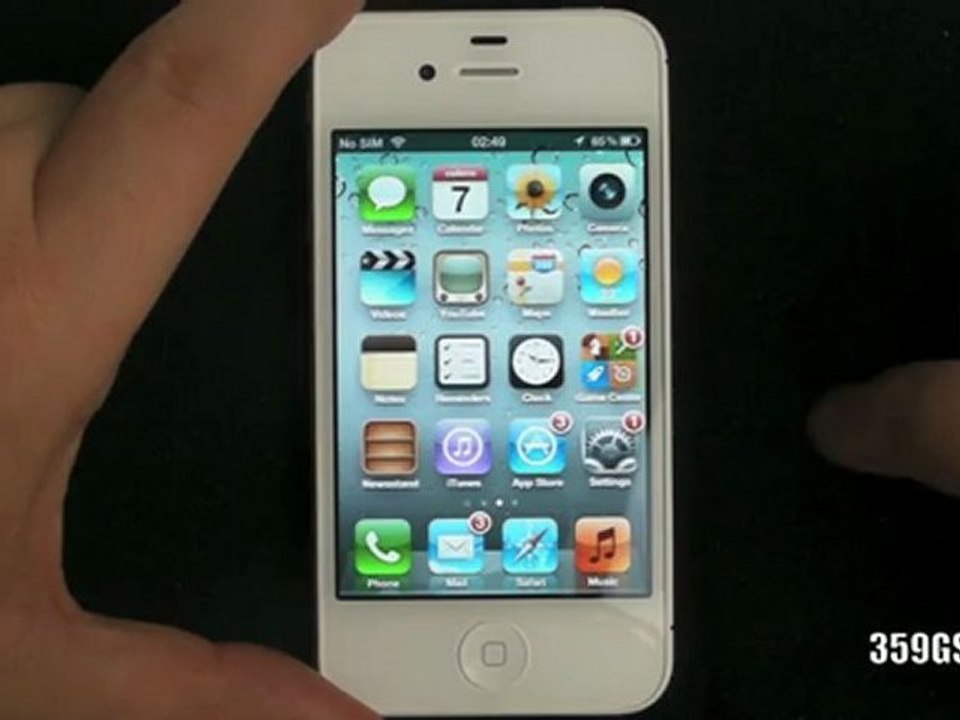 iPhone 4S Видео ревю - Browser [part 6]
