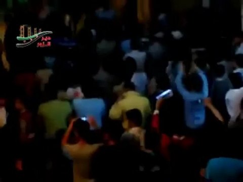 فري برس دير الزور مظاهرة مسائية حي الشيخ ياسين 7 4 2012