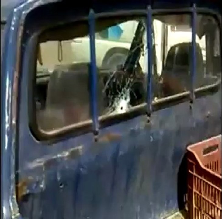 فري برس ريف حماه المحتل تخريب سيارات المواطنين الخاصة طيبة الإمام 7 4 2012