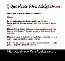 Bajar de peso - 3 alimentos milagrosos