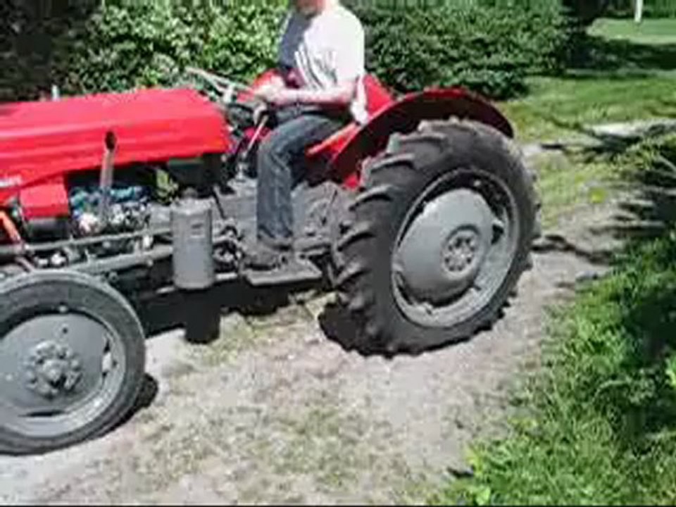 Modifiye edilmiş traktör motoru