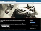 Get Free Batman Arkham City Tim Drake Robin Pack DLC - Xbox 360 - PS3