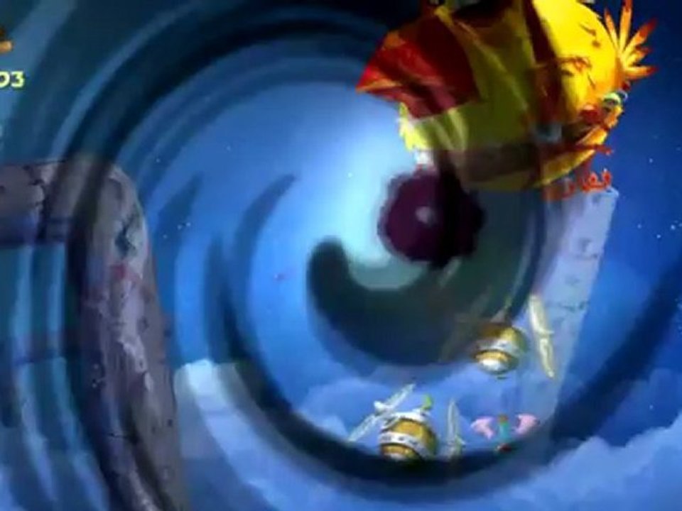 Let's Play Rayman Origins Épisode 4 : Coffrapatte et Moskito