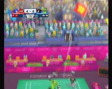 badminton mario et sonic au jeux olympiques de londres