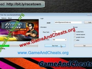 [Update] RaceTown Cash and Coins Cheat tool