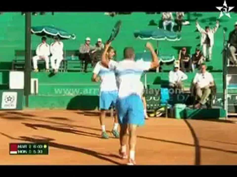 MAROC VS MONACO (DAVIS CUP DAY 2)