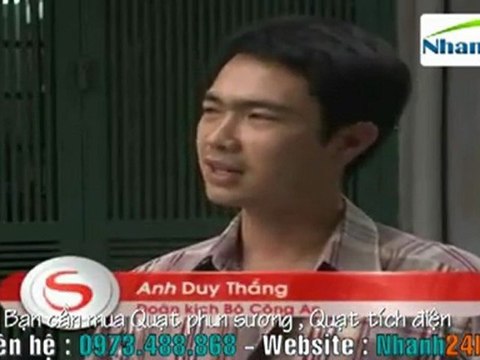 Tư vấn mua quạt tích điện , quạt sạc, quạt phun sương tốt nhất cho mua hè thường xuyên mất điện - Nhanh24h.vn