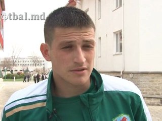 Radu Catan dupa victoria cu Sheriff