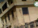فري برس درعا المحطة إعتلاء القناصة بناء البريد 7 4 2012