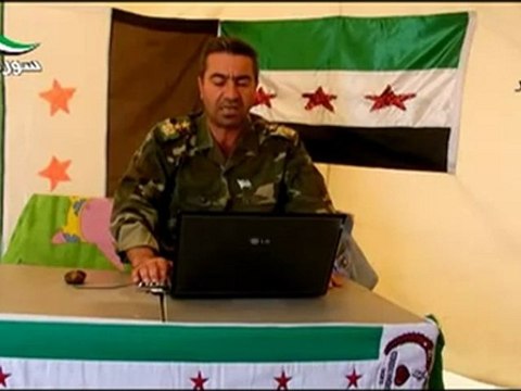 فري برس ‫العقيد عارف الحمود بيان ساعة الصفر 7 4 2012