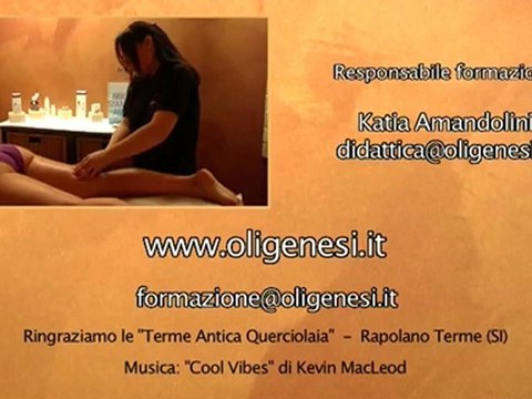 Corso di Massaggio Drenante Linfatico o Linfodrenaggio - oligenesi.it