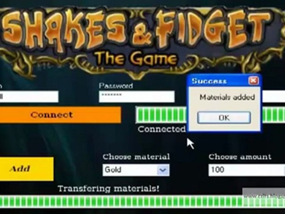 Shakes Fidget Hack Cheat [FREE Download] April May 2012 Fixed Update na Grzybki i Kase 2012