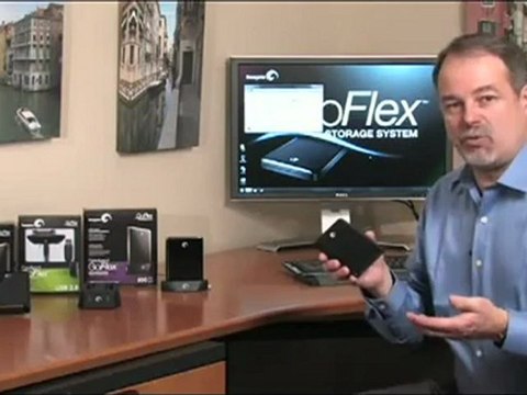 Seagate FreeAgent GoFlex 1 TB USB 3.0 Ultra-Portable External Hard Drive in Black STAA1000101