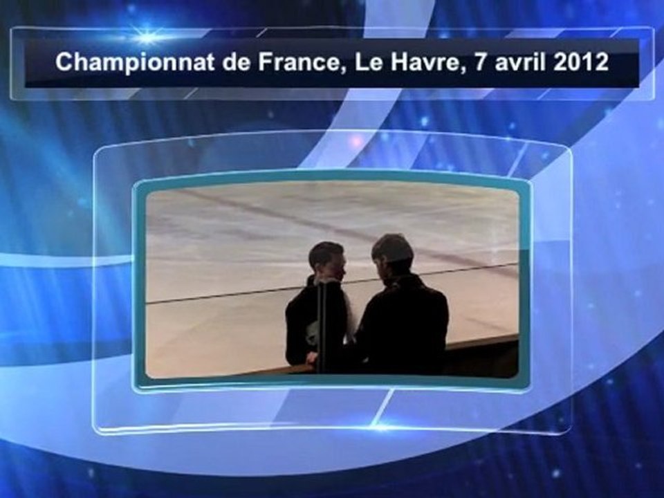 Clément Pinel, Champion de France de patinage artistique au Havre