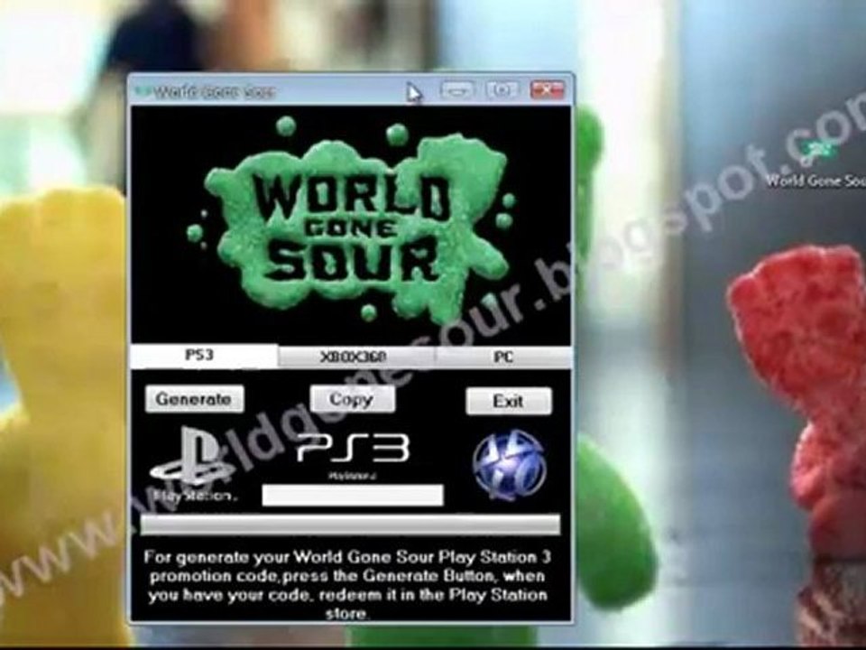 World Gone Sour Redeem codes ps3/xbox360