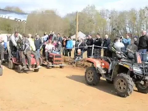 24 heures des tracteurs-tondeuses le rallye prend fin