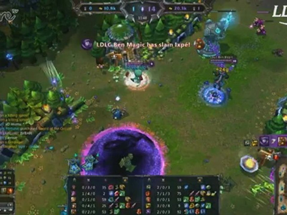 LoL: GA2012 - Tour 5 LB : LDLC vs Réaction (2/2)