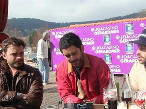 Interview Manu Payet, Clovis Cornillac et Romain Levy pour RadioStars