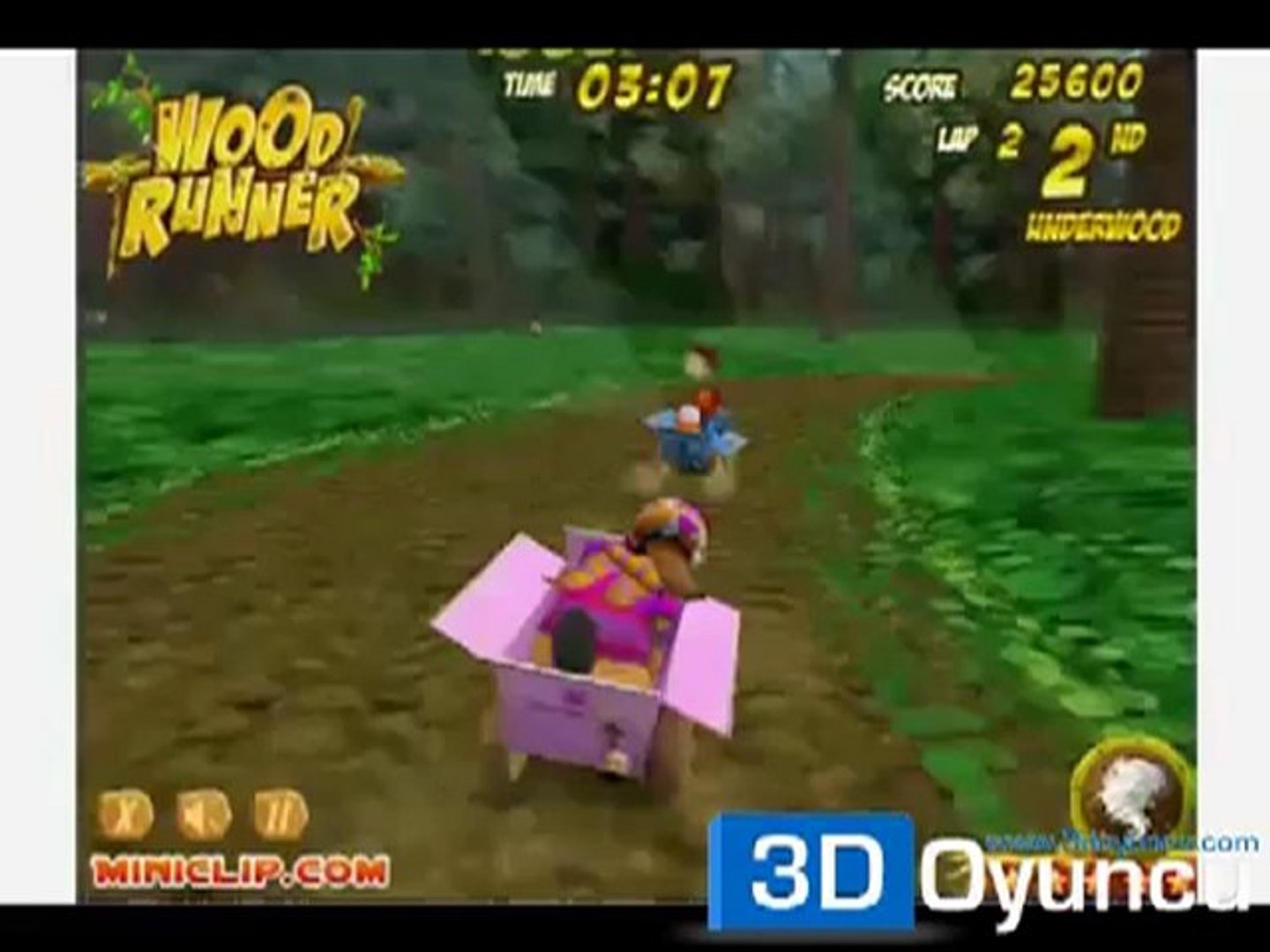 ⁣3D Hayvanların Yarışı - 3D Oyunlar  3DOyuncu.com