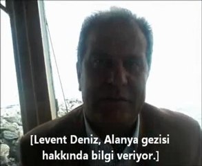 Levent Deniz Alanya buluşması hk. bilgi veriyor
