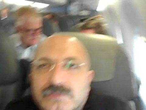 Münih Hava alanı ve uçak kalkış için hazır...