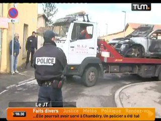 Policier tué à Chambéry: la voiture retrouvée à Décines‎
